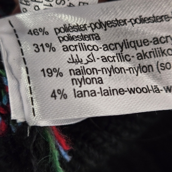 Zara X Disney Mickey Mouse Jacquard Knit Sweater Wool Blend Size M - Picture 9 of 11